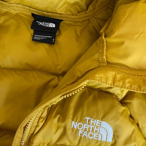 The North Face Women's Hydrenalite Down Hooded Jacket Yellow - Picture 2 of 3